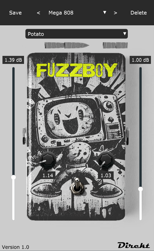 Fuzzboy interface