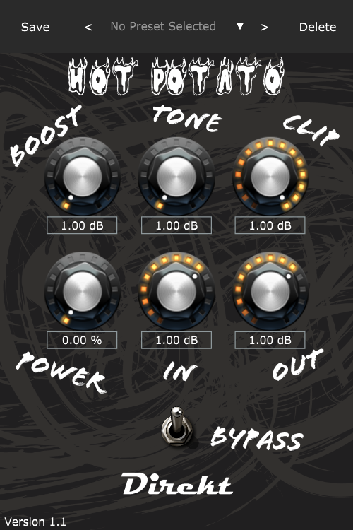 Hot Potato interface