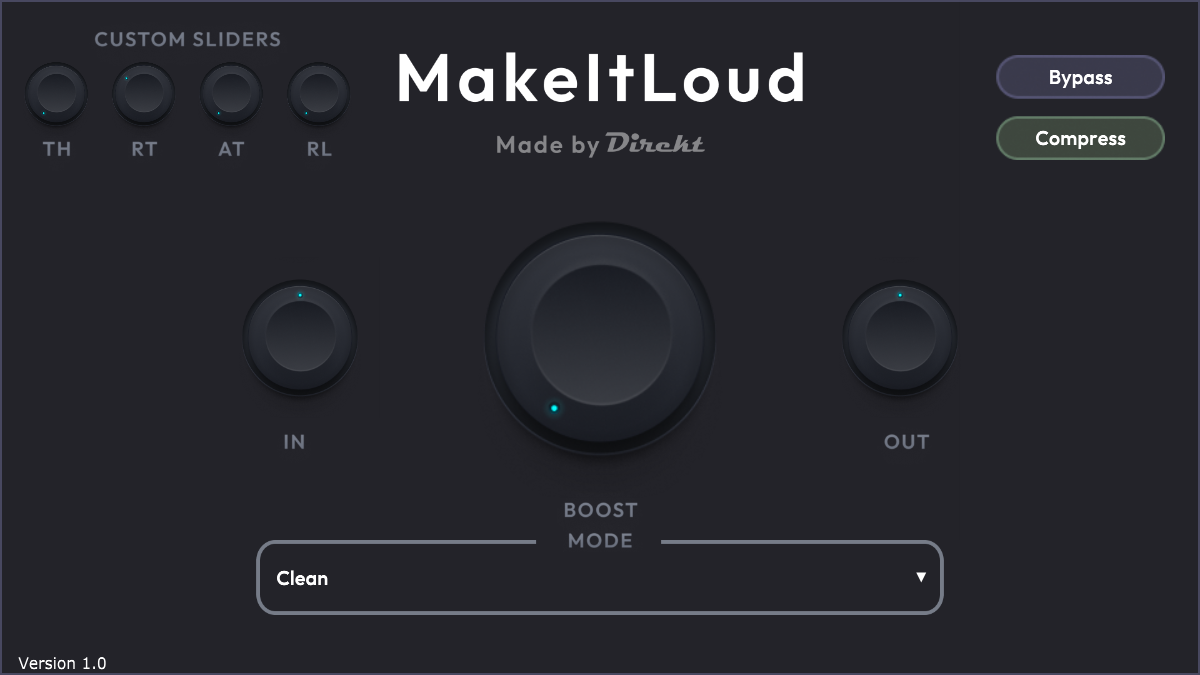 MakeItLoud interface